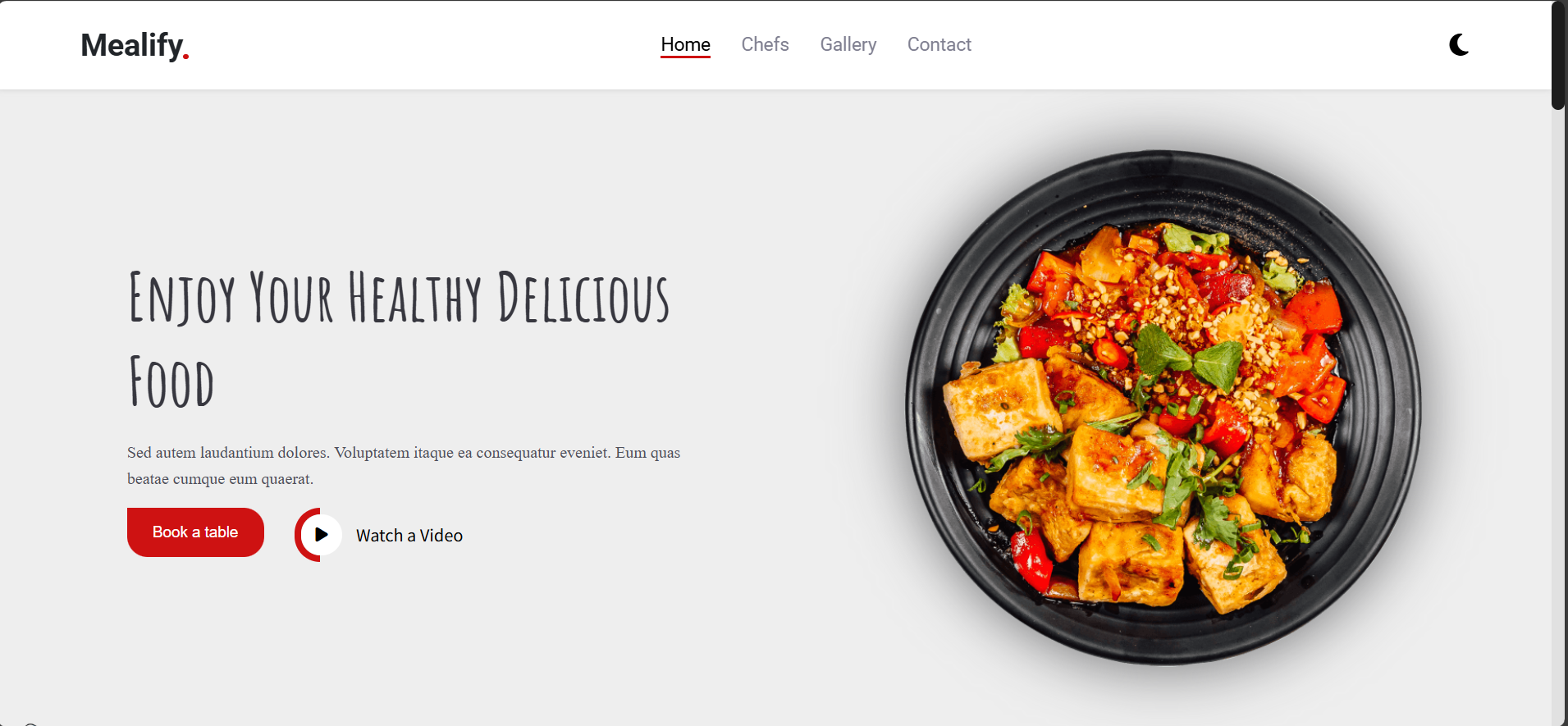 Mealify project thumbnail